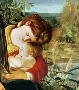 Riposo durante la fuga in Egitto (dettaglio) da Michelangelo Merisi Caravaggio