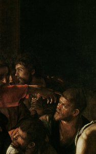 Resurrezione di Lazzaro (dettaglio) da Michelangelo Merisi Caravaggio