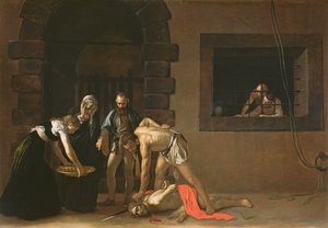 La decapitazione di San Giovanni Battista, 1608 da Michelangelo Merisi Caravaggio