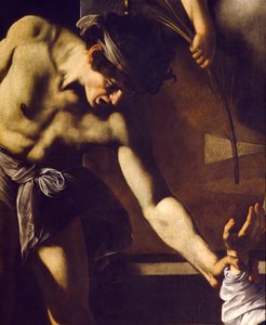 Il Martirio di San Matteo (dettaglio), 1599-1600 da Michelangelo Merisi Caravaggio