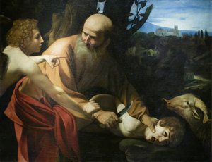 Il sacrificio di Isacco da Michelangelo Merisi da Caravaggio