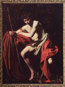 San Giovanni Battista nel deserto da Michelangelo Merisi da Caravaggio