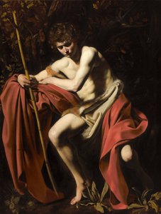 San Giovanni Battista nel deserto da Michelangelo Merisi da Caravaggio