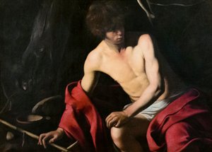 San Giovanni Battista, c.1605 da Michelangelo Merisi da Caravaggio