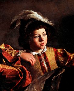 La chiamata di San Matteo (dettaglio) da Michelangelo Merisi da Caravaggio