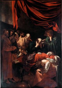 La morte della Vergine da Michelangelo Merisi da Caravaggio