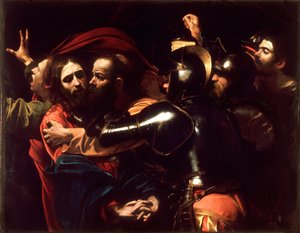 La presa di Cristo da Michelangelo Merisi da Caravaggio