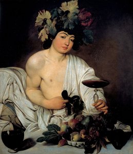Il giovane Bacco, c.1596 da Michelangelo Merisi da Caravaggio