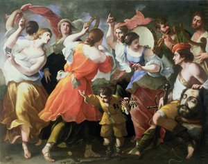 Il Trionfo di Davide da Michele (monogram M.R. von) Ragoglia