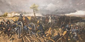 La battaglia di San Martino da Michele Cammarano