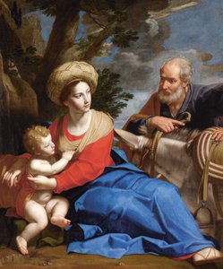 Il riposo durante la fuga in Egitto, c. 1640