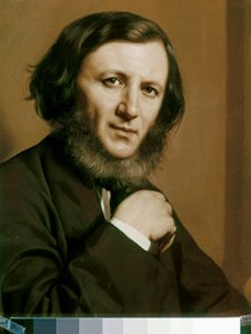 Robert BROWNING, dettaglio del ritratto
