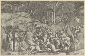 Mosè colpisce l