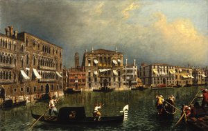 Il Canal Grande al [Rio di] Ca