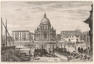 Vedute di Venezia: S. M. della Salute da Michele Marieschi