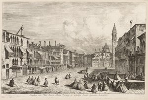 Vedute di Venezia: S. Maria Formosa, 1741 da Michele Marieschi