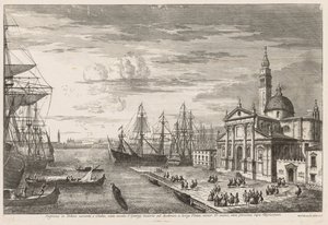 Vedute di Venezia: Il Bacino di San Marco da Michele Marieschi