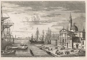 Vedute di Venezia: Il Bacino di San Marco, 1741 da Michele Marieschi
