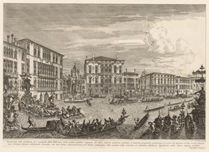Vedute di Venezia: La Regata da Michele Marieschi