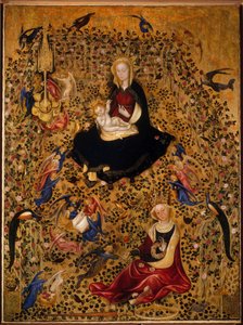 La Madonna del Roseto, c.1425 da Michelino da Besozzo