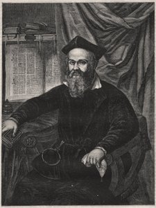 Ritratto di Marco Antonio de Dominis, ecclesiastico dalmata, apostata e uomo di scienza - incisione di G J Delff dopo Mierevelt da Michiel Jansz. van (after) Mierevelt