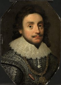 Ritratto di Federico V (1596-1632), Elettore del Palatinato da Michiel Jansz van Mierevelt (copy after)