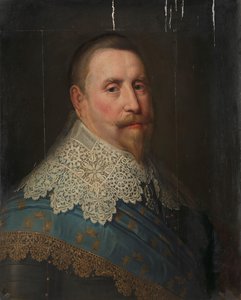 Ritratto di Gustavo II Adolfo (1594-1632), re di Svezia da Michiel Jansz van Mierevelt (copy after)