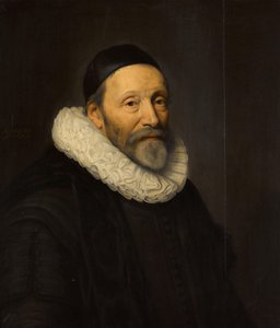 Ritratto di Johannes Wtenbogaert (1557-1644) da Michiel Jansz van Mierevelt (workshop of)