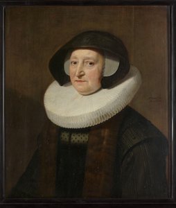 Ritratto di Maria Petitpas (?-1640) da Michiel Jansz van Mierevelt (workshop of)
