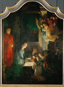 Notte Santa (dipinto su legno di quercia)