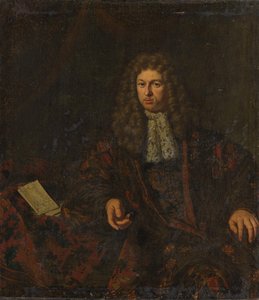 Ritratto di Nicolaes Witsen (1641-1717) da Michiel van Musscher (signed by artist)