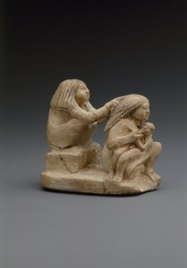 Gruppo di due donne e un bambino, c.1981-1500 a.C.