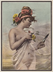 La mattina, donna con uno specchio da Mieczyslaw Reyzner