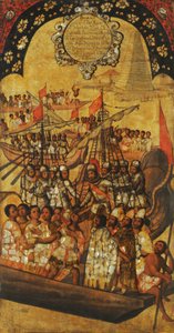 La Conquista del Messico, Pannello XXIII