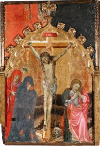 La crocifissione, 1400s da Miguel de Alcanyis