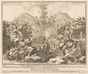 La Seconda Macchina per la Chinea del 1738: Il Trionfo di Bacco e Cerere