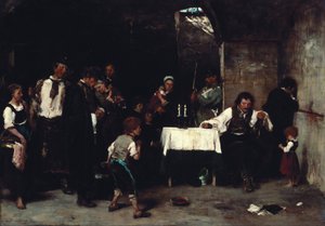 Cella dei condannati I da Mihály Munkácsy