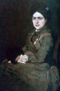 Signora Munkacsy, c1864-1900 da Mihály Munkácsy