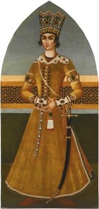 Ritratto del principe Abbas Mirza da Mihr Ali