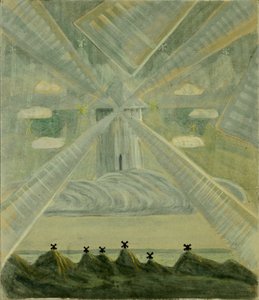 Andante Sonata II, 1907 da Mikalojus Konstantinas Čiurlionis