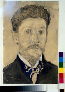 Autoritratto da Mikhail Aleksandrovich Vrubel