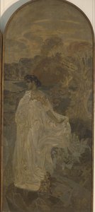 Minerva Trittico Il giudizio di Paride, 1893 da Mikhail Aleksandrovich Vrubel
