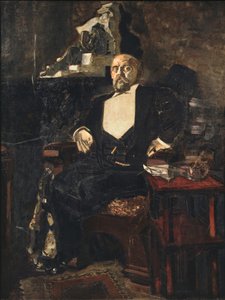 Ritratto del Fondatore della Prima Opera Privata Russa Savva Mamontov 1841-1918, 1897