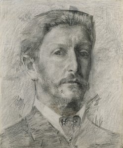 Autoritratto da Mikhail Aleksandrovich Vrubel