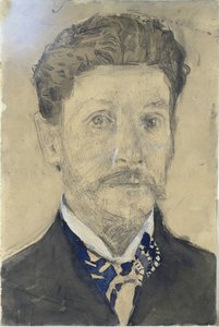 Autoritratto, 1904-1905 da Mikhail Aleksandrovich Vrubel