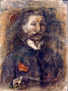 Autoritratto, 1904 da Mikhail Aleksandrovich Vrubel