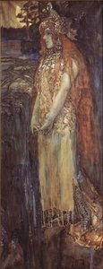 Cantante Nadezhda Zabela-Vrubel come Principessa Volkhova nell