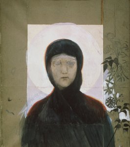 La Vergine, 1884-1885 da Mikhail Aleksandrovich Vrubel