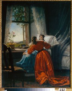La visita al malato da Mikhail Petrovich Klodt