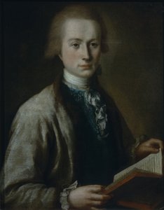 Ritratto di Alexei Grigoryevich Spiridov 1753-1828, 1772 da Mikhail Shibanov
